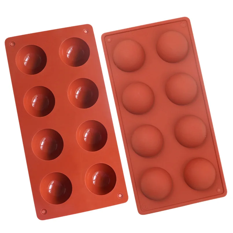8 Holes Round Shaped Silicone Mold For Chocolate Cake Jelly Pudding Handmade Soap Mould Candy Making
8 Holes Round Shaped Silicone Mold For Chocolate Cake Jelly Pudding Handmade Soap Mould Candy Making
