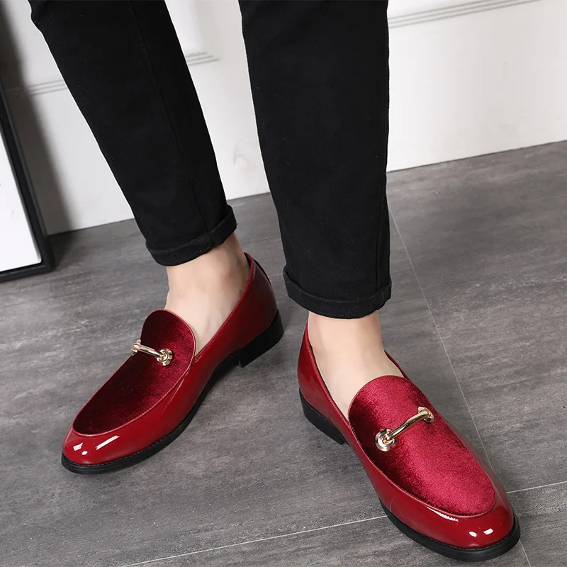 M-anxiu 2021 Fashion Pointed Toe Dress Shoes Men Loafers Patent Leather Oxford Shoes for Men Formal Mariage Wedding Shoes, As picture
M-anxiu 2021 Fashion Pointed Toe Dress Shoes Men Loafers Patent Leather Oxford Shoes for Men Formal Mariage Wedding Shoes, As picture