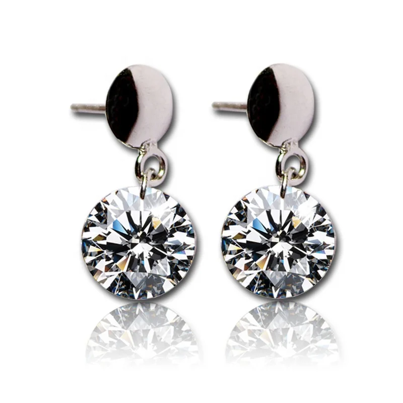 Hot Selling Lady Elegant Fashion Noble Zircon Crystal Dangle Drop Earrings For Women Jewelry
Hot Selling Lady Elegant Fashion Noble Zircon Crystal Dangle Drop Earrings For Women Jewelry