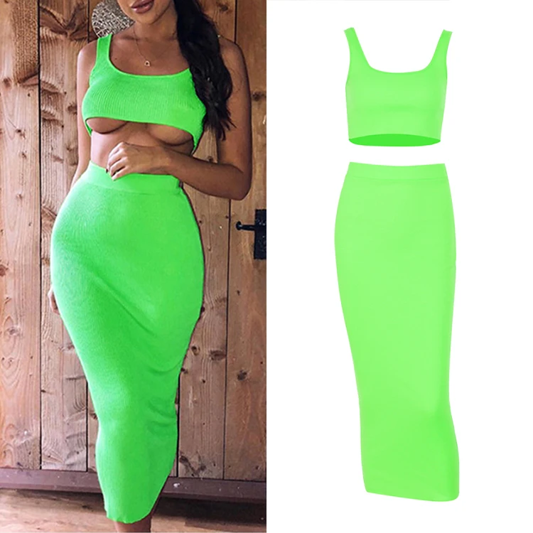 Clacive Trendy Womens Clothing Casual Suit Crop Top High Waist Long Skirt Fashion Two Piece Set Women
Clacive Trendy Womens Clothing Casual Suit Crop Top High Waist Long Skirt Fashion Two Piece Set Women