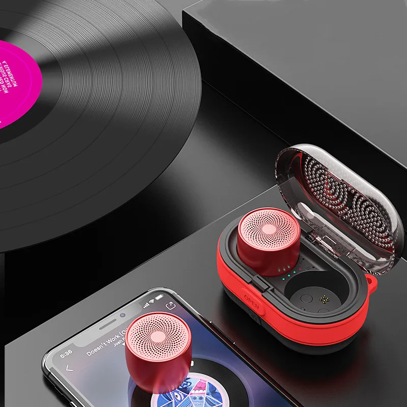 B76 Mini Speaker with Charging Case Portable Wireless Speaker Magnetic Outdoor Speaker
B76 Mini Speaker with Charging Case Portable Wireless Speaker Magnetic Outdoor Speaker