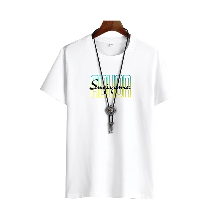 Wholesale Custom Printing Sustainable 100% Cotton Collarless Men Clothing T-shirt With Print
Wholesale Custom Printing Sustainable 100% Cotton Collarless Men Clothing T-shirt With Print