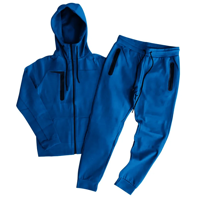 2021 Autumn Sweatsuit Men Workout Gym Wear Sets With Drawstring Leisure Sports Suits Breathable Quick Dry 2 Pieces Tracksuits
2021 Autumn Sweatsuit Men Workout Gym Wear Sets With Drawstring Leisure Sports Suits Breathable Quick Dry 2 Pieces Tracksuits