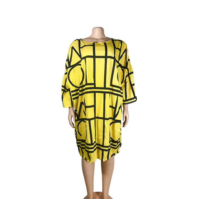 2021 Summer Fashion Style Loose Women Short Sleeve Plus Size Long Casual Dresses, Picture shows
2021 Summer Fashion Style Loose Women Short Sleeve Plus Size Long Casual Dresses, Picture shows