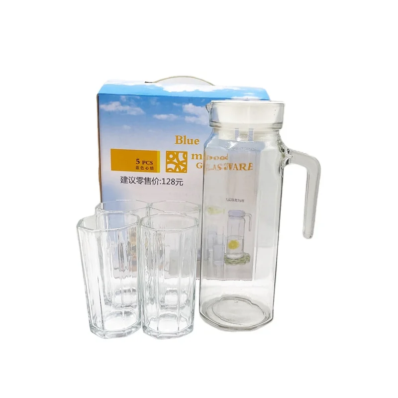 Low price guaranteed quality household high end octagonal water ware 5 pcs set, Transparent
Low price guaranteed quality household high end octagonal water ware 5 pcs set, Transparent