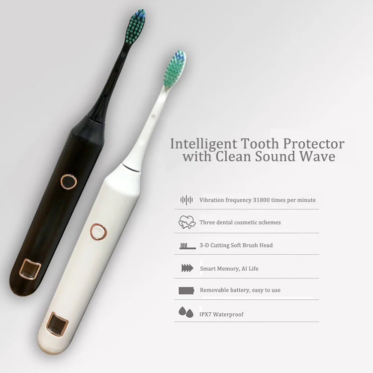 2019 Body Care Oral Care Electronic Sonic Electric Wireless Charging Waterproof Travel toothbrush, Black;white;pink;blue;green;rose
2019 Body Care Oral Care Electronic Sonic Electric Wireless Charging Waterproof Travel toothbrush, Black;white;pink;blue;green;rose