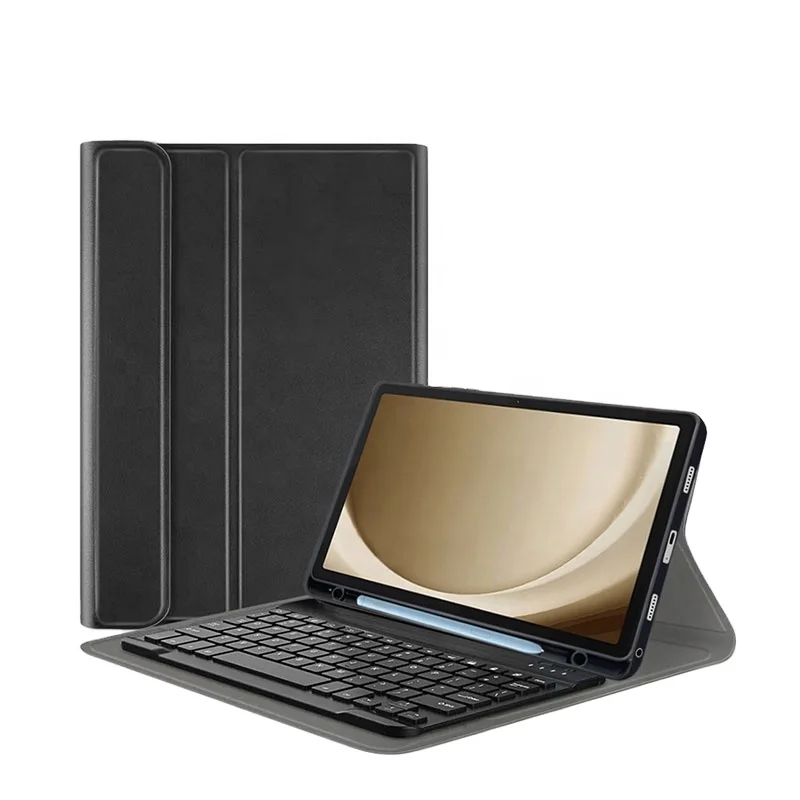Cheap Universal Wholesale price PU Leather Flip Tablet Case keyboard Case Custom logo For Android For ipad