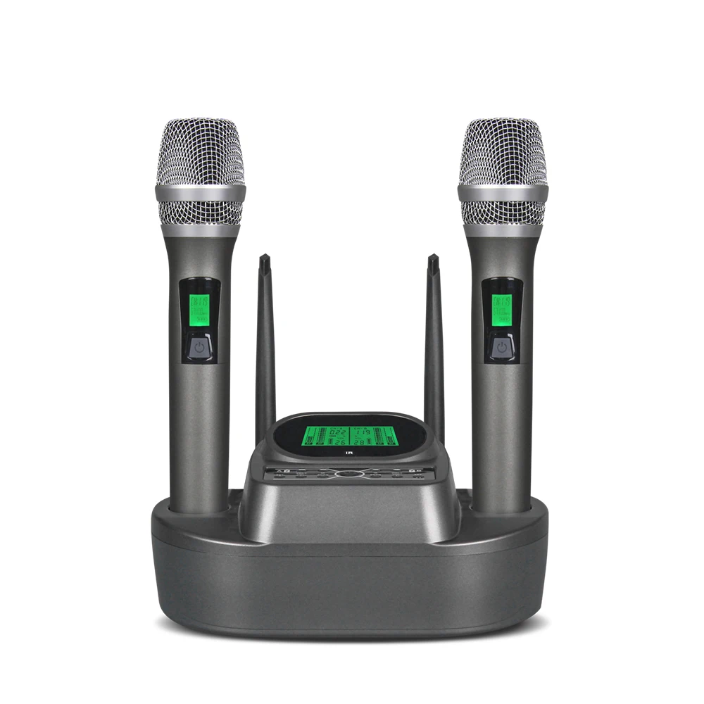 Wireless charging!!!Debra Audio WM2 wireless charging dual-channel UHF handheld wireless microphone system
Wireless charging!!!Debra Audio WM2 wireless charging dual-channel UHF handheld wireless microphone system