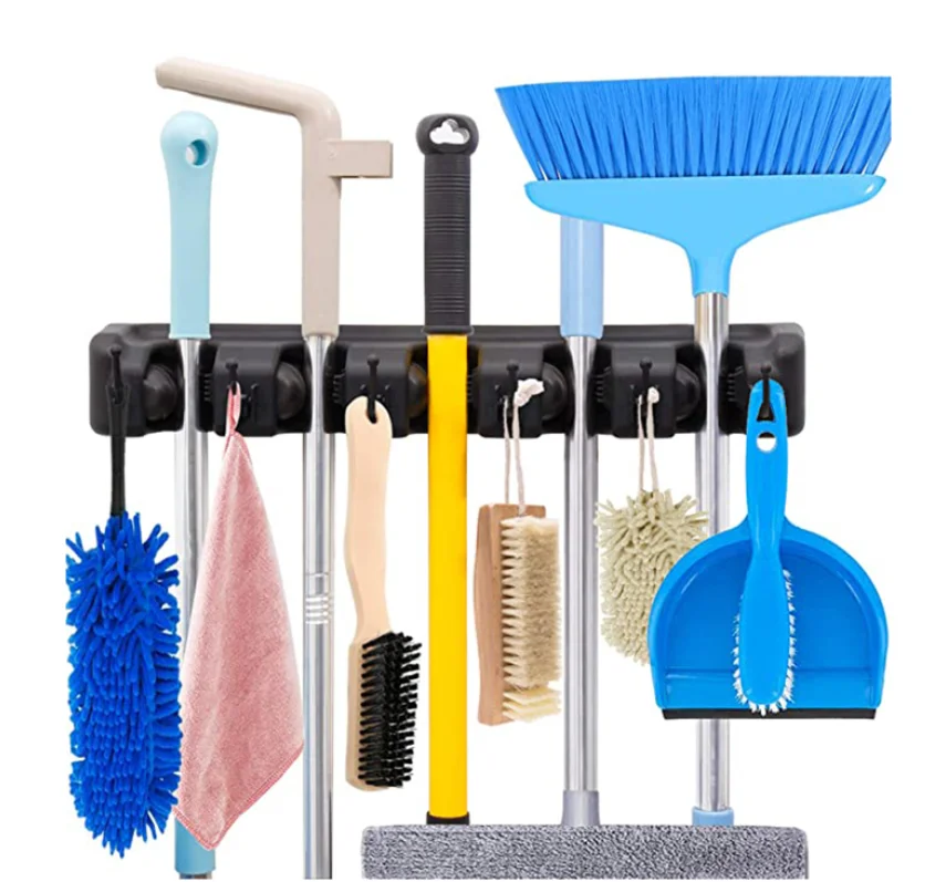 Ridiculously Easy Install Black Broom Holder 6 Hooks 5 Slots Wall Mounted Coat Hooks Broom Hooks
Ridiculously Easy Install Black Broom Holder 6 Hooks 5 Slots Wall Mounted Coat Hooks Broom Hooks