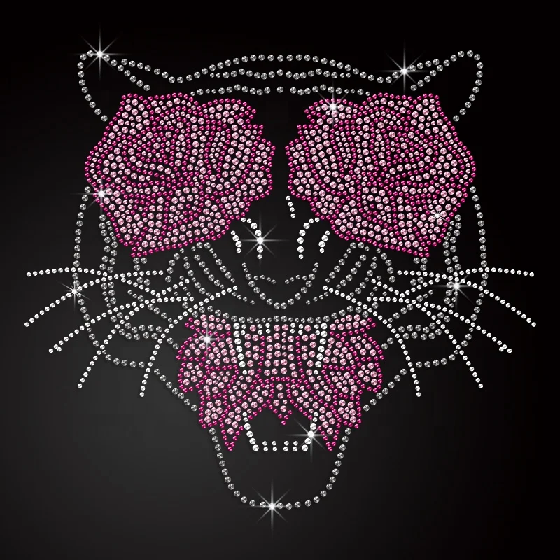 Rhinestone Pattern Maker Heat Transfer Unique Tiger Iron-on Rhinestone Transfer for Women Custom Jacket, Rose pink, light pink, smoke,crystal
Rhinestone Pattern Maker Heat Transfer Unique Tiger Iron-on Rhinestone Transfer for Women Custom Jacket, Rose pink, light pink, smoke,crystal