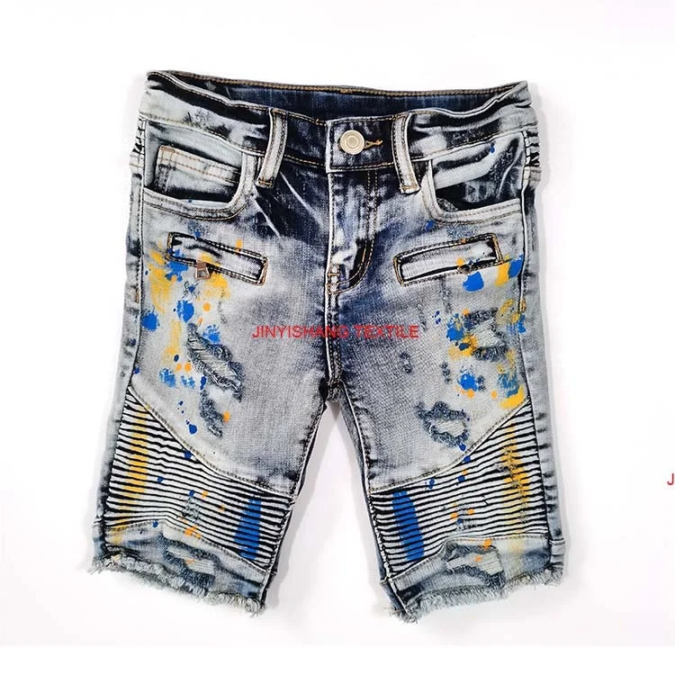 In-Stock Wholesale Summer Street Ripped Distressing Kids Denim Shorts Toddler Boy Girl Short Jeans Trousers Children Pants
In-Stock Wholesale Summer Street Ripped Distressing Kids Denim Shorts Toddler Boy Girl Short Jeans Trousers Children Pants