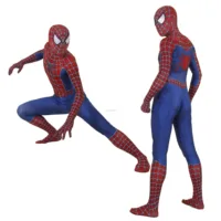 

halloween super hero zentai Unisex Lycra Spandex 2019 Sam Raimi spiderman men's Cosplay Costume Adult/Kids 3D Style