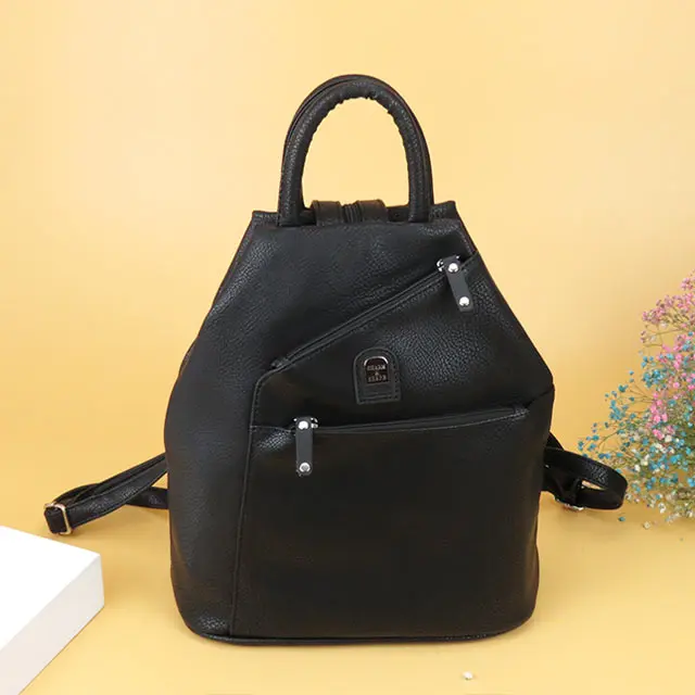 OEM customized fashion and exquisite ladies backpack black personalized leisure shopping travel backpack
OEM customized fashion and exquisite ladies backpack black personalized leisure shopping travel backpack