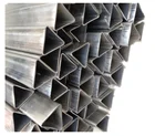 special shape triangle steel pipe and tube triangle tube