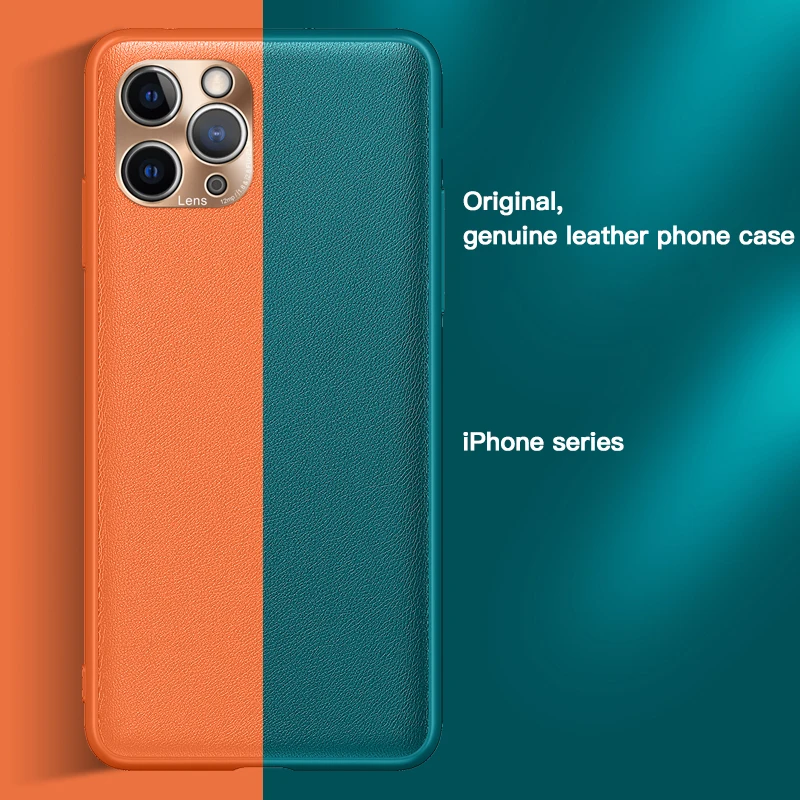 New Hot Sale Genuine Leather Phone Case PC+ PU + TPU Lens Full Protective Shockproof Phone Case For 11
New Hot Sale Genuine Leather Phone Case PC+ PU + TPU Lens Full Protective Shockproof Phone Case For 11