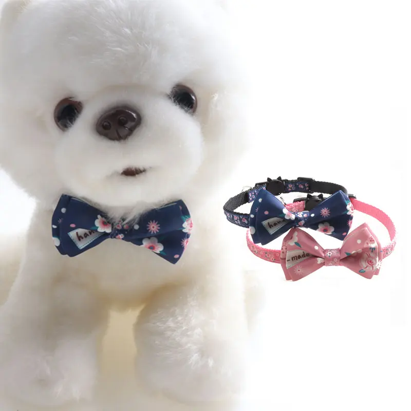 Amigo factory direct smart pet collar pink bow release buckle flower cat collar, Blue/pink or customized
Amigo factory direct smart pet collar pink bow release buckle flower cat collar, Blue/pink or customized