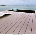 Composite Outdoor Floor Decking Durable Composite Floor Decking Outdoor Flooring 100% Weatherproof Decking