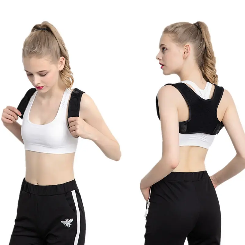 Posture Corrector Back Shoulder Belt Support Body Posture Corrector for Men Women Posture Brace for adult and kid, Black
Posture Corrector Back Shoulder Belt Support Body Posture Corrector for Men Women Posture Brace for adult and kid, Black