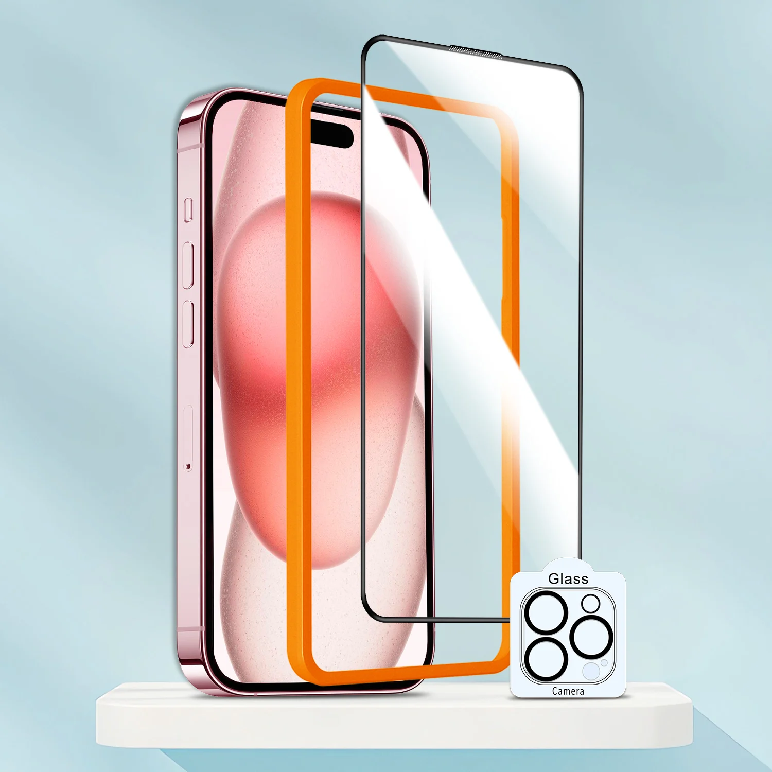 2.5D Camera Screen Protector For iphone 15 14 pro max 9D Full Cover Tempered Glass Film Screen Protector For iphone 15 pro max
2.5D Camera Screen Protector For iphone 15 14 pro max 9D Full Cover Tempered Glass Film Screen Protector For iphone 15 pro max
