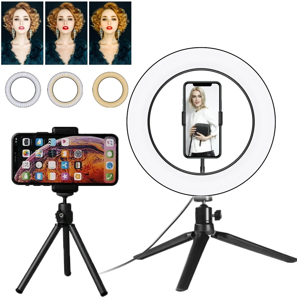 Hot sales 10 inch led ring light with stand dimmable desktop led photography light 12w 1200lm ring light led for video and photo
Hot sales 10 inch led ring light with stand dimmable desktop led photography light 12w 1200lm ring light led for video and photo