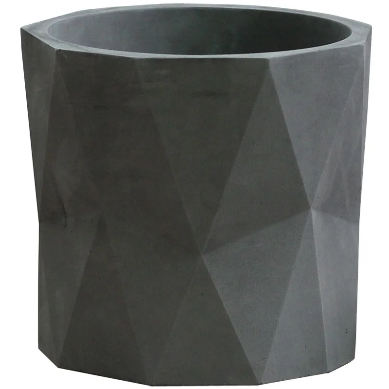 Cement pot cactus planter geometric pattern set 2 10.5CM+13CM TOP DIA indoor decoration, As picture
Cement pot cactus planter geometric pattern set 2 10.5CM+13CM TOP DIA indoor decoration, As picture