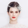 Wholesale headdress temperament rhinestone crown garland pearl flower bridal hairbands
