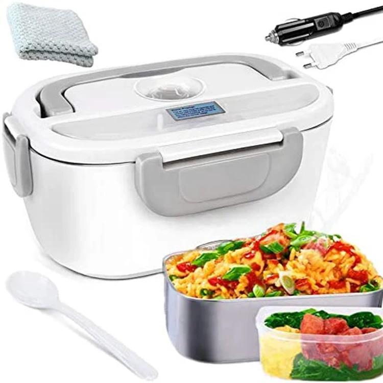 Grey Portable Electric Heating Lunch Box Electric Self Heating Leakproof Bento Food Warmer Container, Pink/orange/blue/red/green
Grey Portable Electric Heating Lunch Box Electric Self Heating Leakproof Bento Food Warmer Container, Pink/orange/blue/red/green
