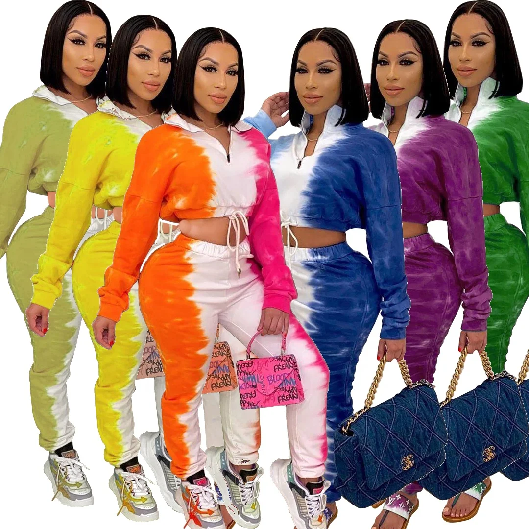 MT88-6393 European and American fashion sexy gradient colorful casual two-piece suit women clothing casual dress women
MT88-6393 European and American fashion sexy gradient colorful casual two-piece suit women clothing casual dress women