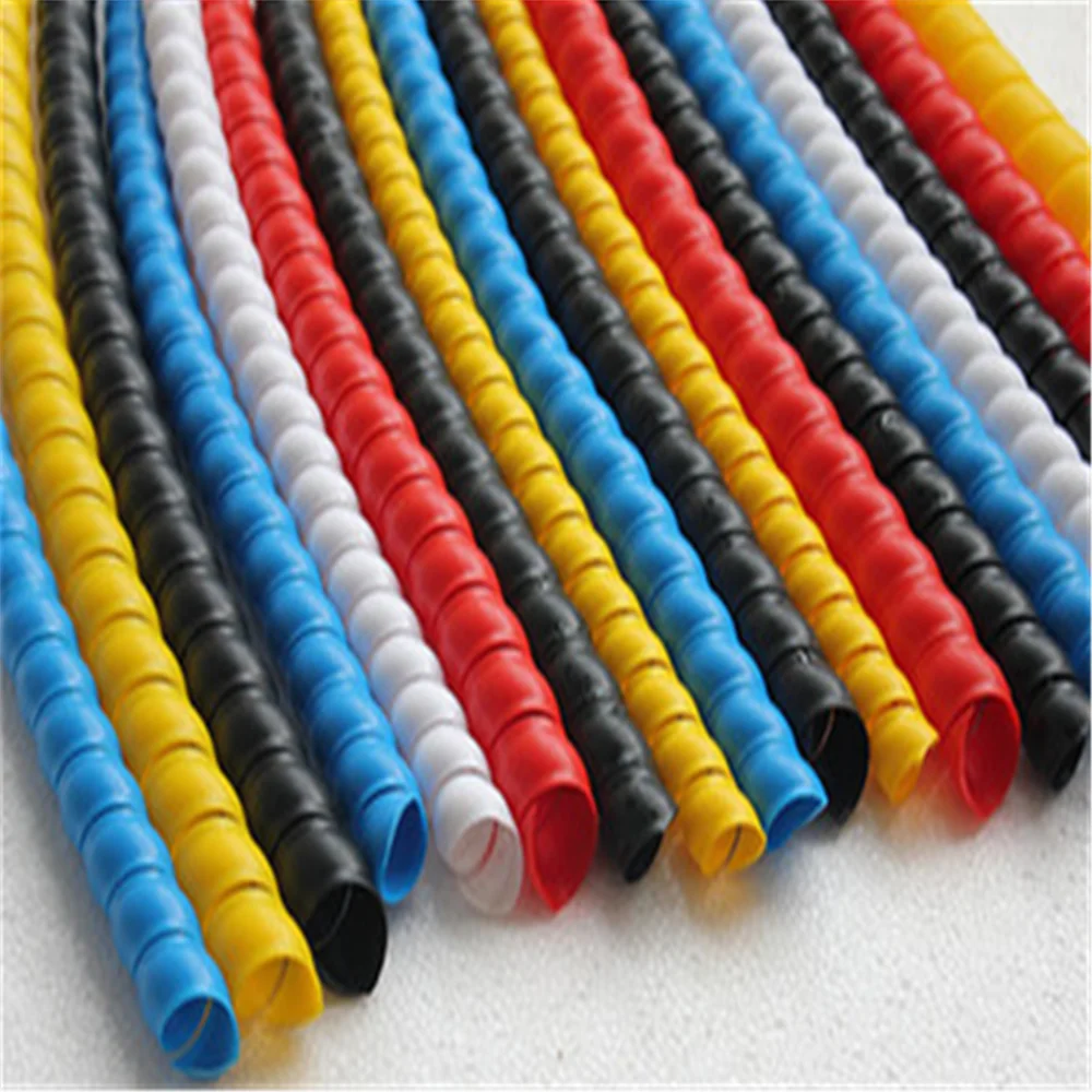 Durable One fiber Braid yellow wrap surface 1/4 inch 6mm SAE 100 R6 colored air hose