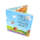 Factory customized child english story board book cardboard printing children's board book
