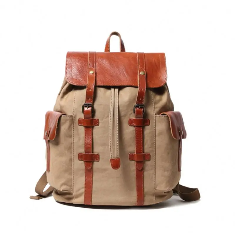 Wholesale Canvas Backpack Rucksack Cute Travel Canvas Backpack, Customized color
Wholesale Canvas Backpack Rucksack Cute Travel Canvas Backpack, Customized color