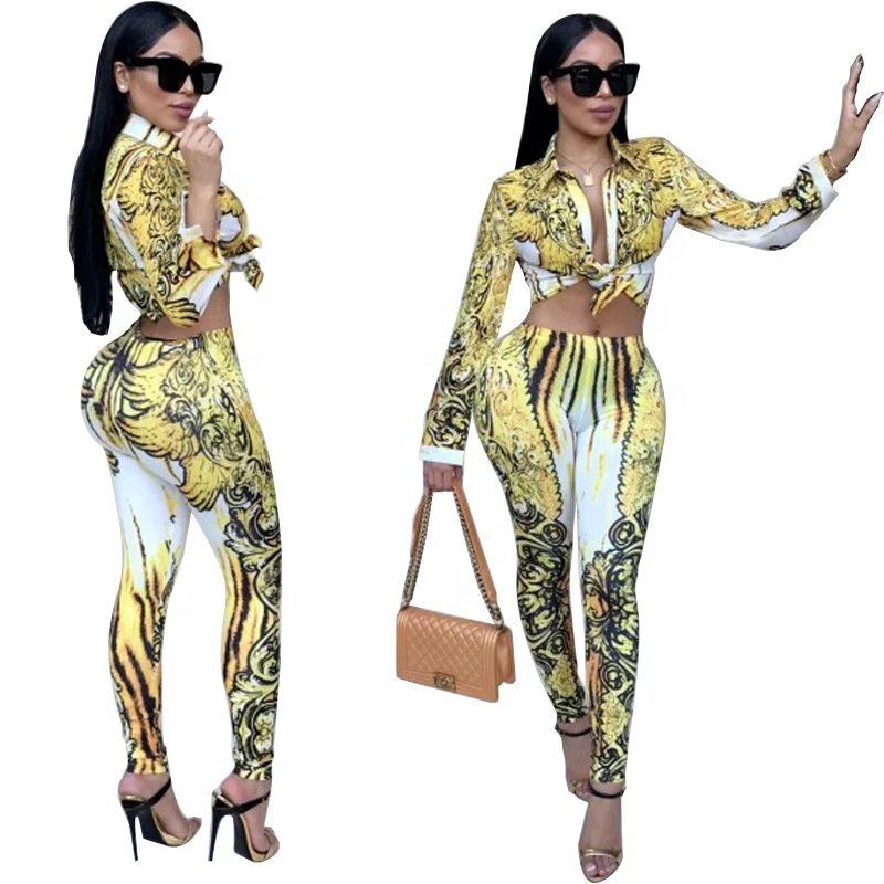 B60706A Digital print hot style 2019 European and American women's fall new fashion suit, Picture
B60706A Digital print hot style 2019 European and American women's fall new fashion suit, Picture