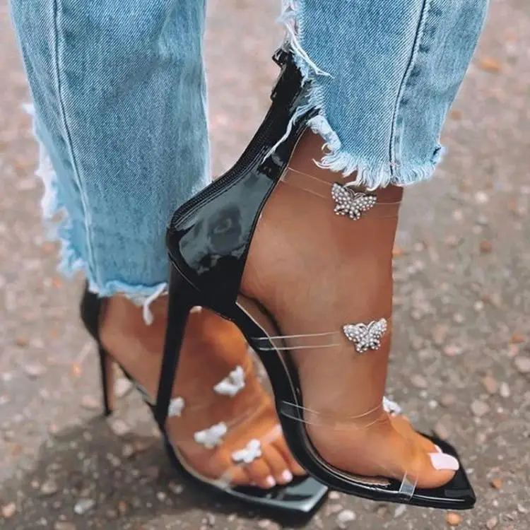 Luxury Design Rhinestone Butterfly Women Ladies High Heels Evening Sandal Shoes, Custom color
Luxury Design Rhinestone Butterfly Women Ladies High Heels Evening Sandal Shoes, Custom color