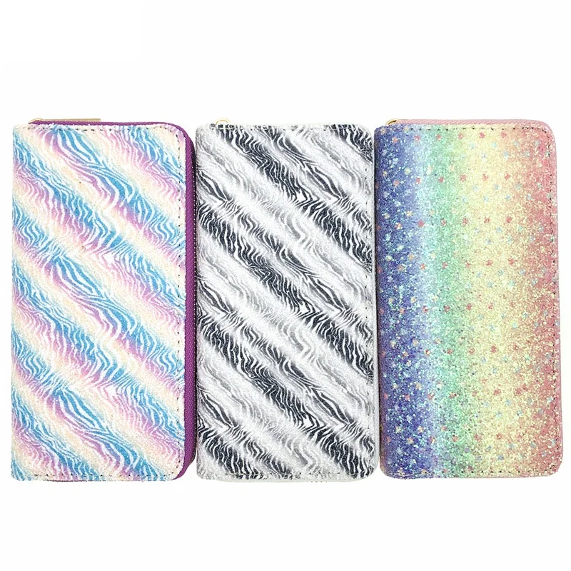 2021 Glitter Color wave pattern PU wallet Ladies long purses and handbags for women single factory custom wallet
2021 Glitter Color wave pattern PU wallet Ladies long purses and handbags for women single factory custom wallet