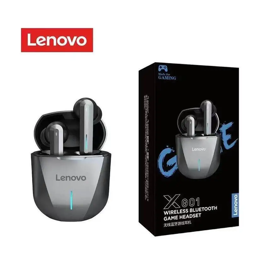 

Lenovo XG01 Auriculare Gaming Earbuds 50ms Low Latency TWS BT Earphone with Mic HiFi wireless headphones ipx5 waterproof Earbuds