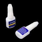 Nail art tools rhinestone gems glue 10g acrylic fake false nail glue super strong liquid nail tip glue