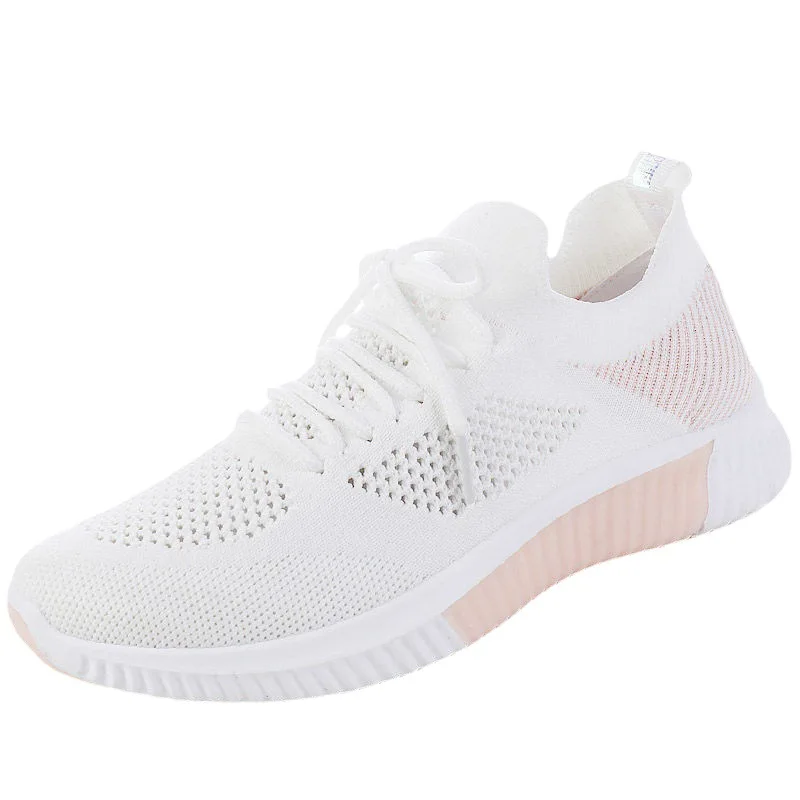 2021 hollow new flying woven sneakers wild mesh shoes spring white shoes breathable
2021 hollow new flying woven sneakers wild mesh shoes spring white shoes breathable
