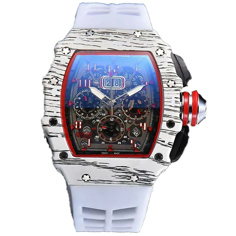 2021 new men's fashion multifunctional business quartz watch with silica gel waterproof casual multifunctional men's watch
2021 new men's fashion multifunctional business quartz watch with silica gel waterproof casual multifunctional men's watch