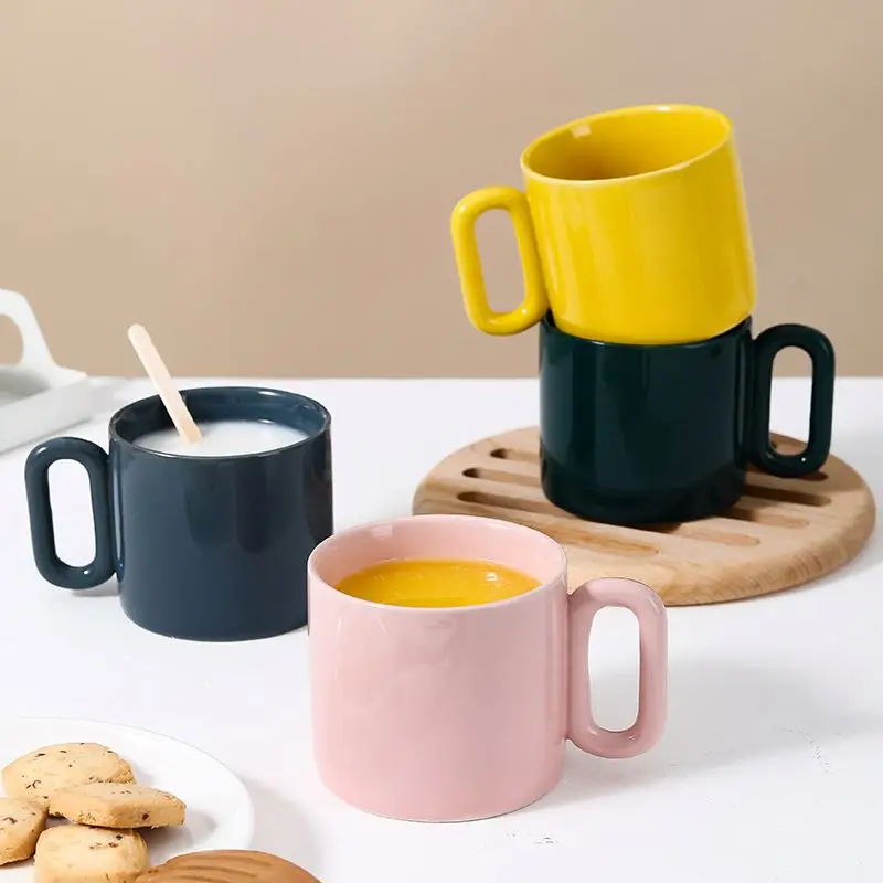 Ceramic Hand Painted Coffee Cup Mug for tea Creative teacup Vintage Breakfast Cups Cafe tea Cup Custom Mug, Pink/yellow/green/blue/grey/white
Ceramic Hand Painted Coffee Cup Mug for tea Creative teacup Vintage Breakfast Cups Cafe tea Cup Custom Mug, Pink/yellow/green/blue/grey/white