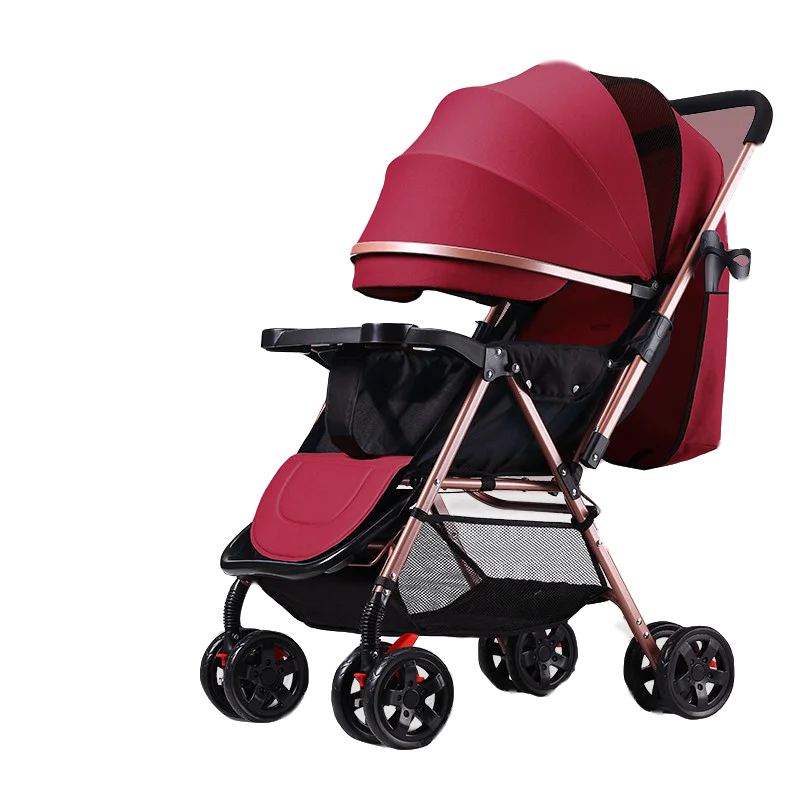 mother care baby stroller one hand folding baby stroller with foot cover, Wine red
mother care baby stroller one hand folding baby stroller with foot cover, Wine red