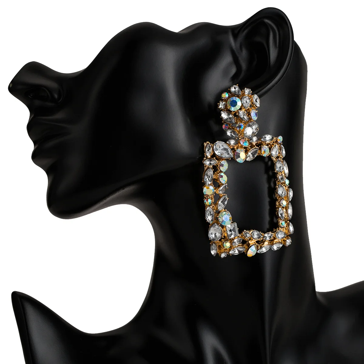 Exaggerated Hoop Earrings for Women Geometric Diamond Earrings Jewelry Retro Statement Earring for Fancy Girls Ear Accessories, Photo
Exaggerated Hoop Earrings for Women Geometric Diamond Earrings Jewelry Retro Statement Earring for Fancy Girls Ear Accessories, Photo