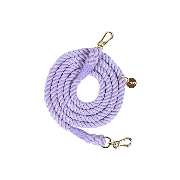 Dog Accessories Metal Double head Macron Color Multifunction Cotton Rope Dog Leash Manufacturer Soft Cotton Leash, 4 colors
Dog Accessories Metal Double head Macron Color Multifunction Cotton Rope Dog Leash Manufacturer Soft Cotton Leash, 4 colors