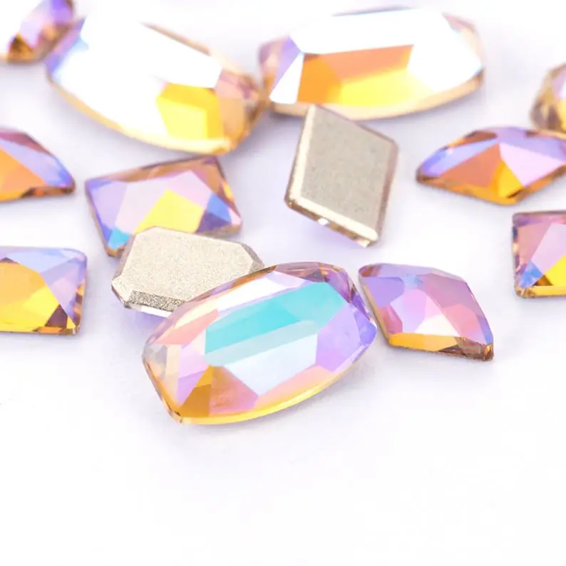 Xiaopu Light Smoked Citrine SI Multi Shapes Bling K9 Glass Rhinestones Stickers for Nail Art Sunglasses Sandale Decoration
Xiaopu Light Smoked Citrine SI Multi Shapes Bling K9 Glass Rhinestones Stickers for Nail Art Sunglasses Sandale Decoration