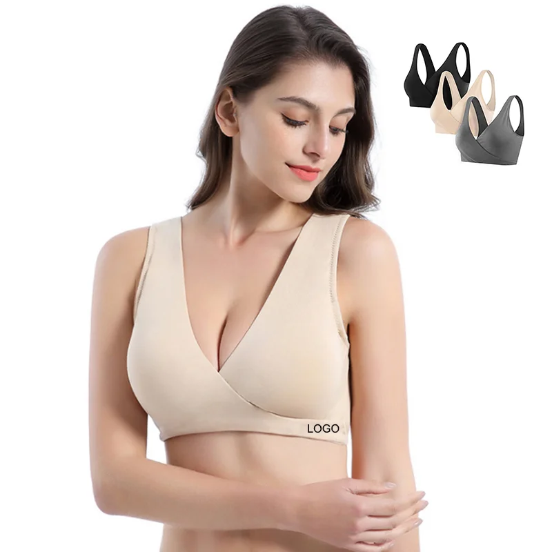 Fashion Breathable Cotton Comfortable Soft Fabric Vest Style Back Crossover Nursing Adult Breastfeeding Bra 8819, Black,gray,dark gray,beige
Fashion Breathable Cotton Comfortable Soft Fabric Vest Style Back Crossover Nursing Adult Breastfeeding Bra 8819, Black,gray,dark gray,beige