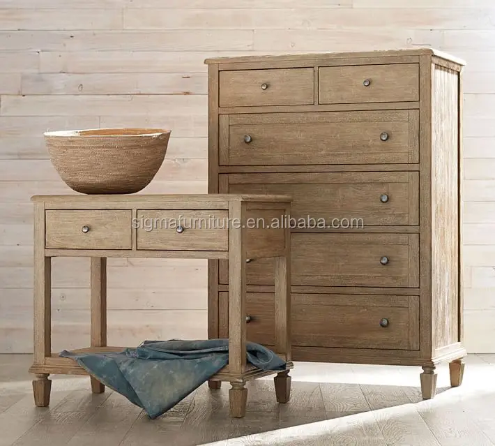 indoor ample hidden storage furniture bedroom furniture 6-Drawer Tall Dresser