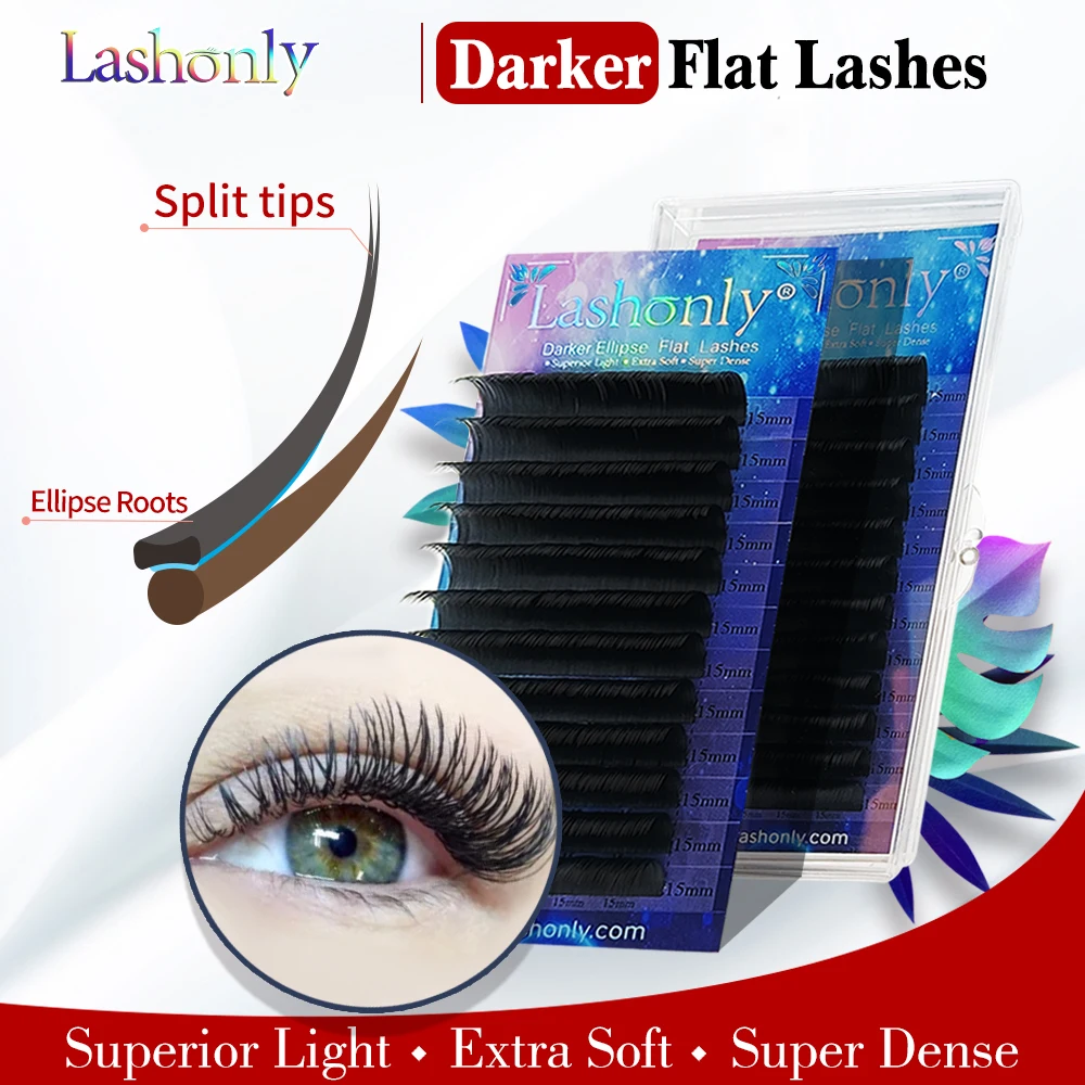 Lashonly Darker Flat lash extension individual eyelashes extensions supplies eyelash extension vendor
Lashonly Darker Flat lash extension individual eyelashes extensions supplies eyelash extension vendor