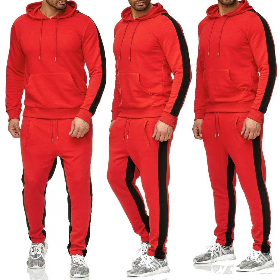 Sportswear Sport Tracksuit For Men Jogging Two Piece Set Slim Fit Tracksuits Sweatshirts Men's Hoodies, Custom color
Sportswear Sport Tracksuit For Men Jogging Two Piece Set Slim Fit Tracksuits Sweatshirts Men's Hoodies, Custom color