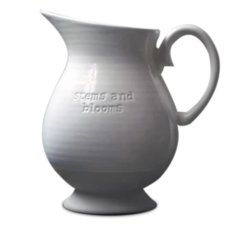 2300ml Wholesale High Quality Stems And Blooms Vase Cream Handmade Round Modern Vases Ceramic
2300ml Wholesale High Quality Stems And Blooms Vase Cream Handmade Round Modern Vases Ceramic