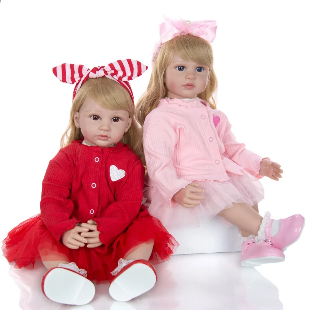 Fashion KEIUMI Reborn Baby Dolls 60 cm Silicone Soft Vinyl Twins Truly Princess Newborn Girl Dolls Boneca Toys For Kid Xmas Gift
Fashion KEIUMI Reborn Baby Dolls 60 cm Silicone Soft Vinyl Twins Truly Princess Newborn Girl Dolls Boneca Toys For Kid Xmas Gift