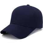 Plain Style Curved Visor Sport Caps Solid-Color-Baseball Cap For Unisex Traveling Hats
